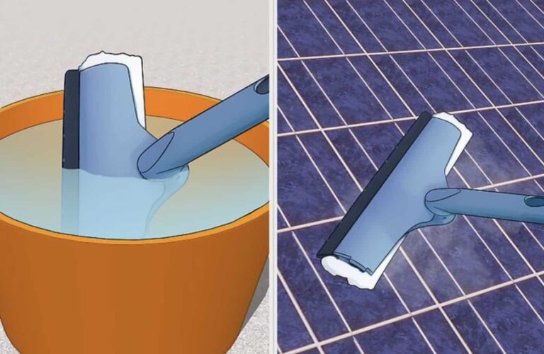 ¿Cómo se limpian los paneles solares?